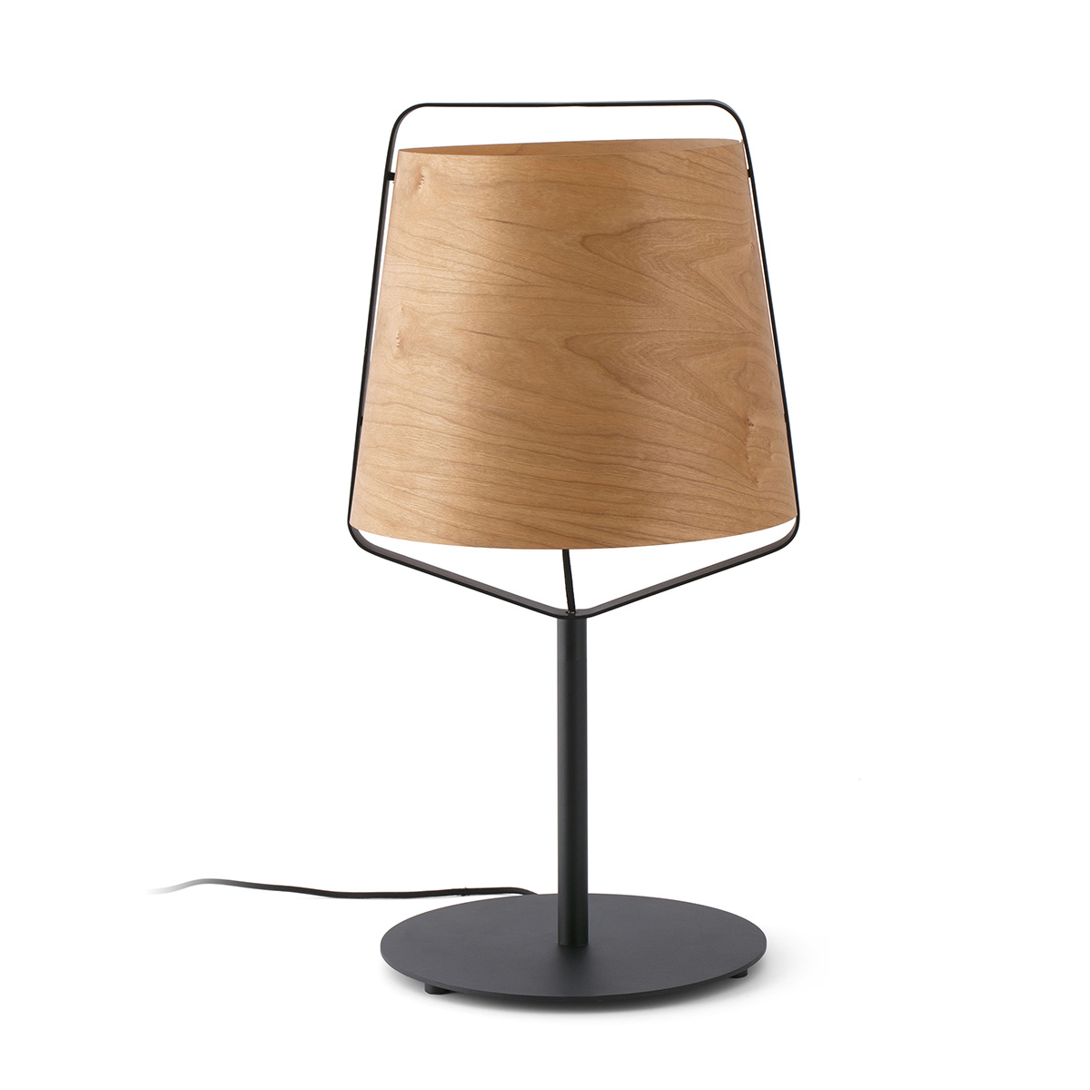 Veioza lemn / Lampa de masa design deosebit STOOD 29846 Faro Barcelona