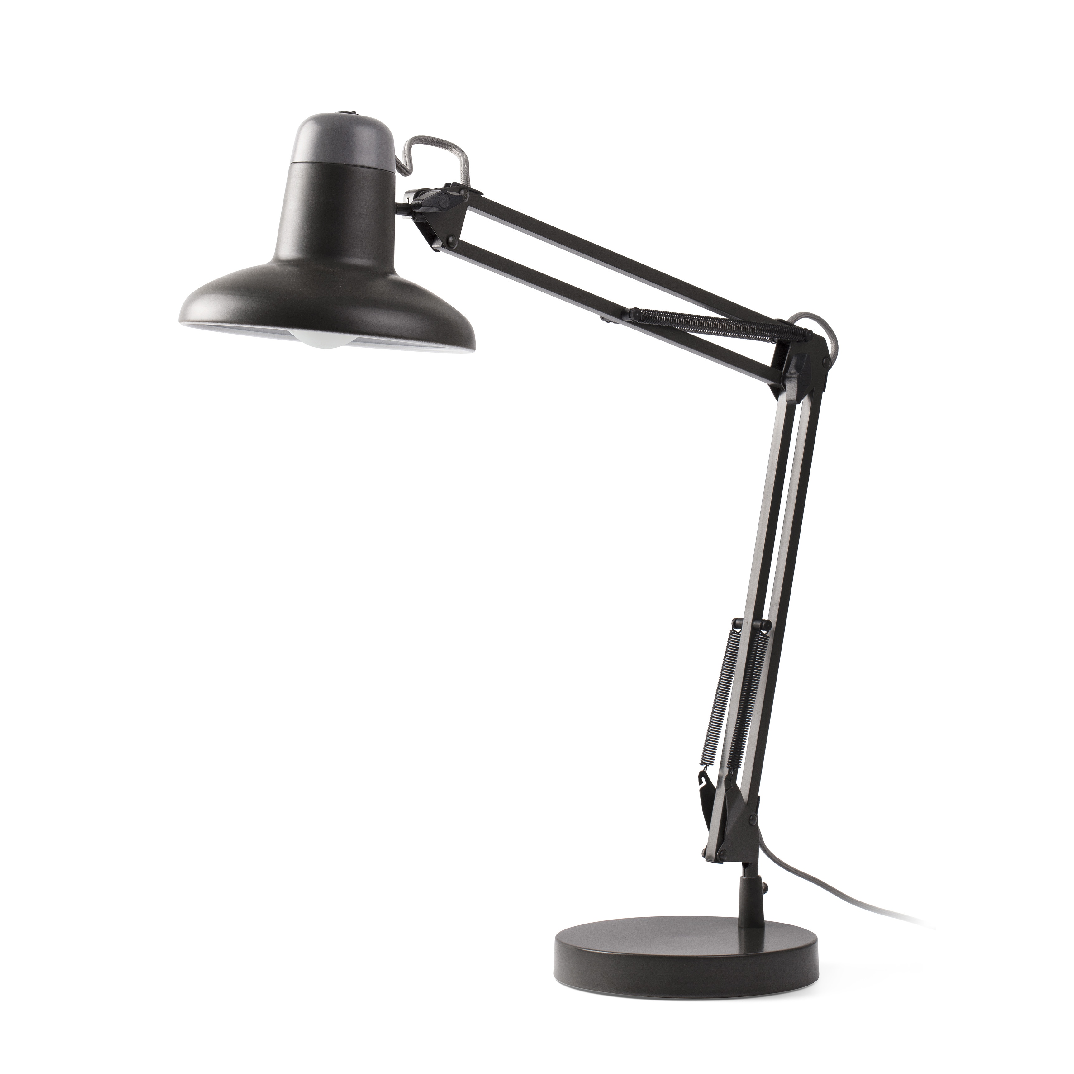 Lampa / Veioza birou cu brat articulat design modern SNAP gri 57401