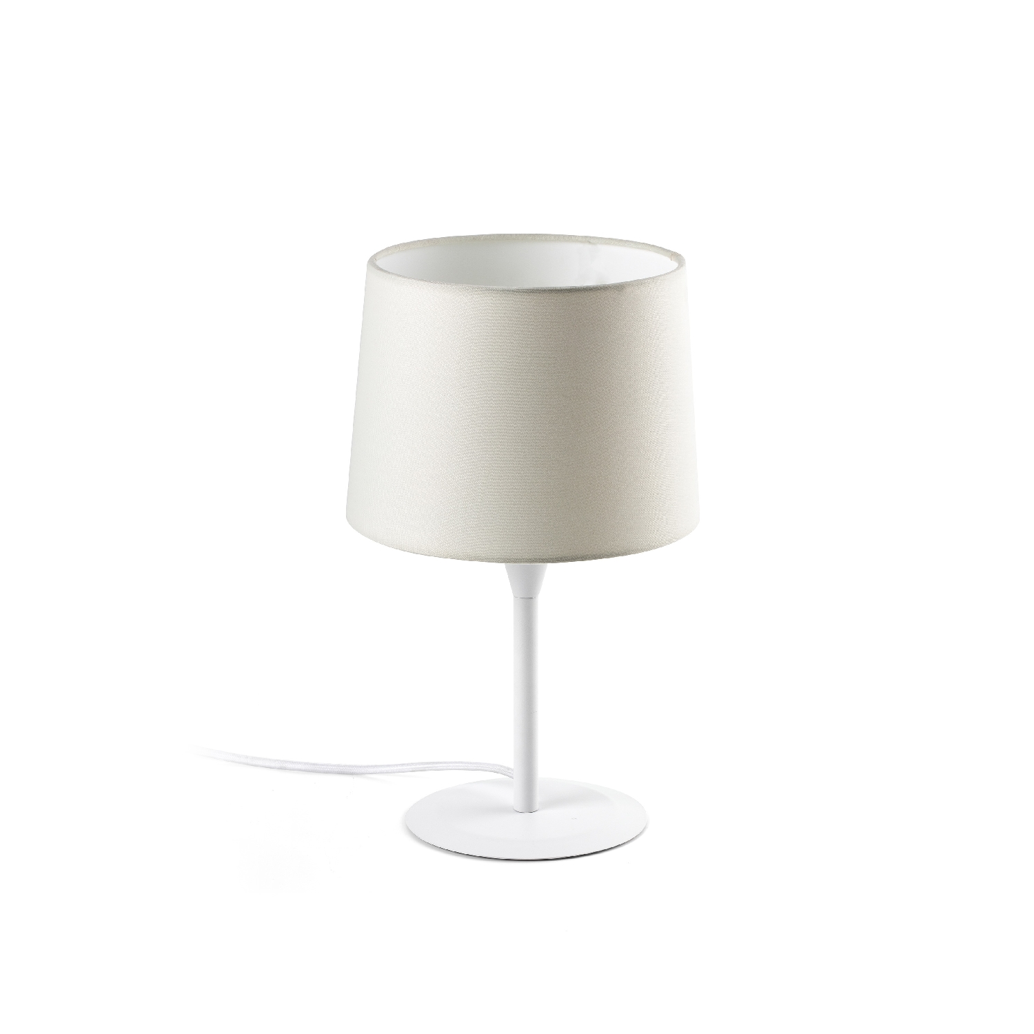 Veioza / Lampa de masa moderna design elegant CONGA mini alb/bej 64316-02