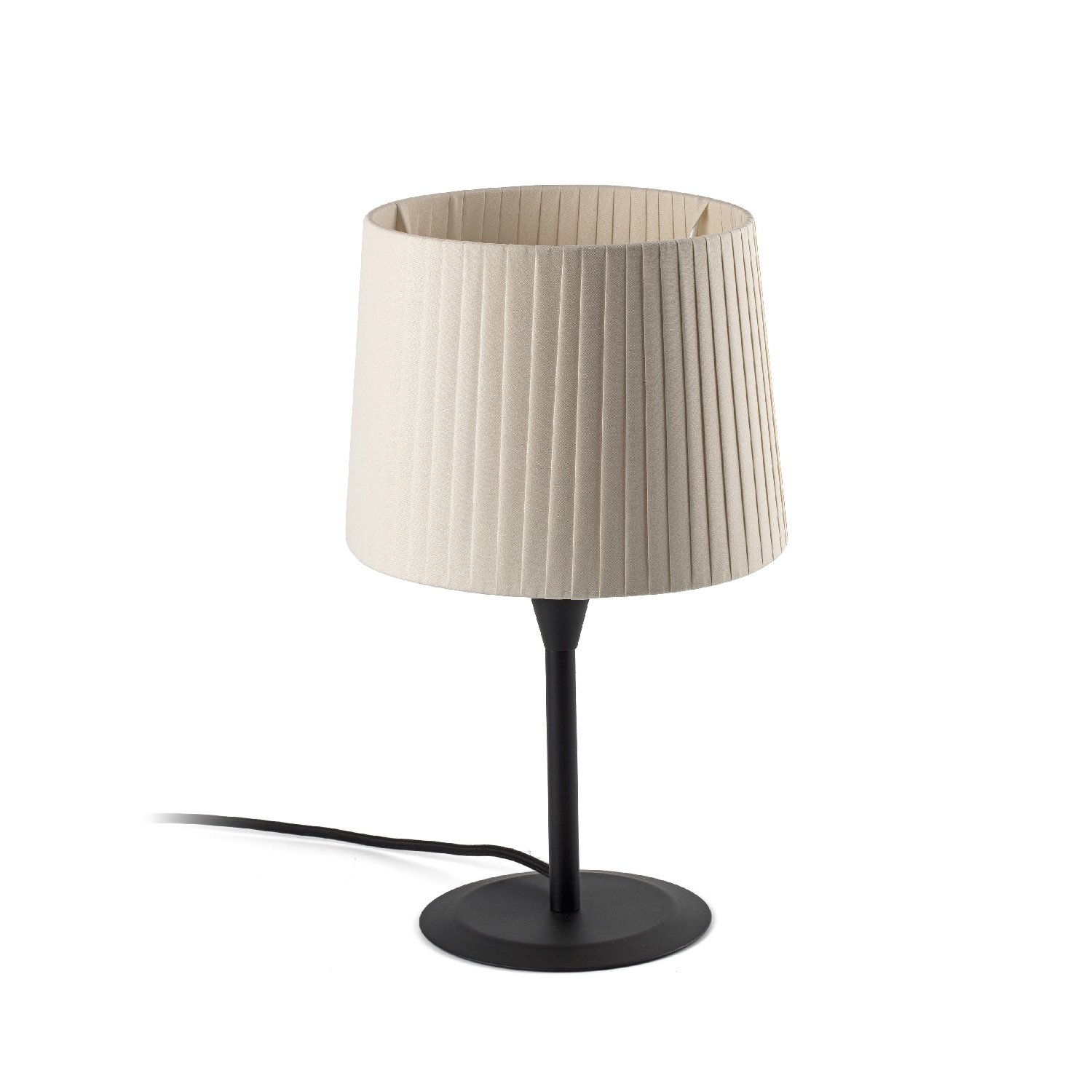Veioza / Lampa de masa moderna design elegant SAMBA negru/bej 64311-38