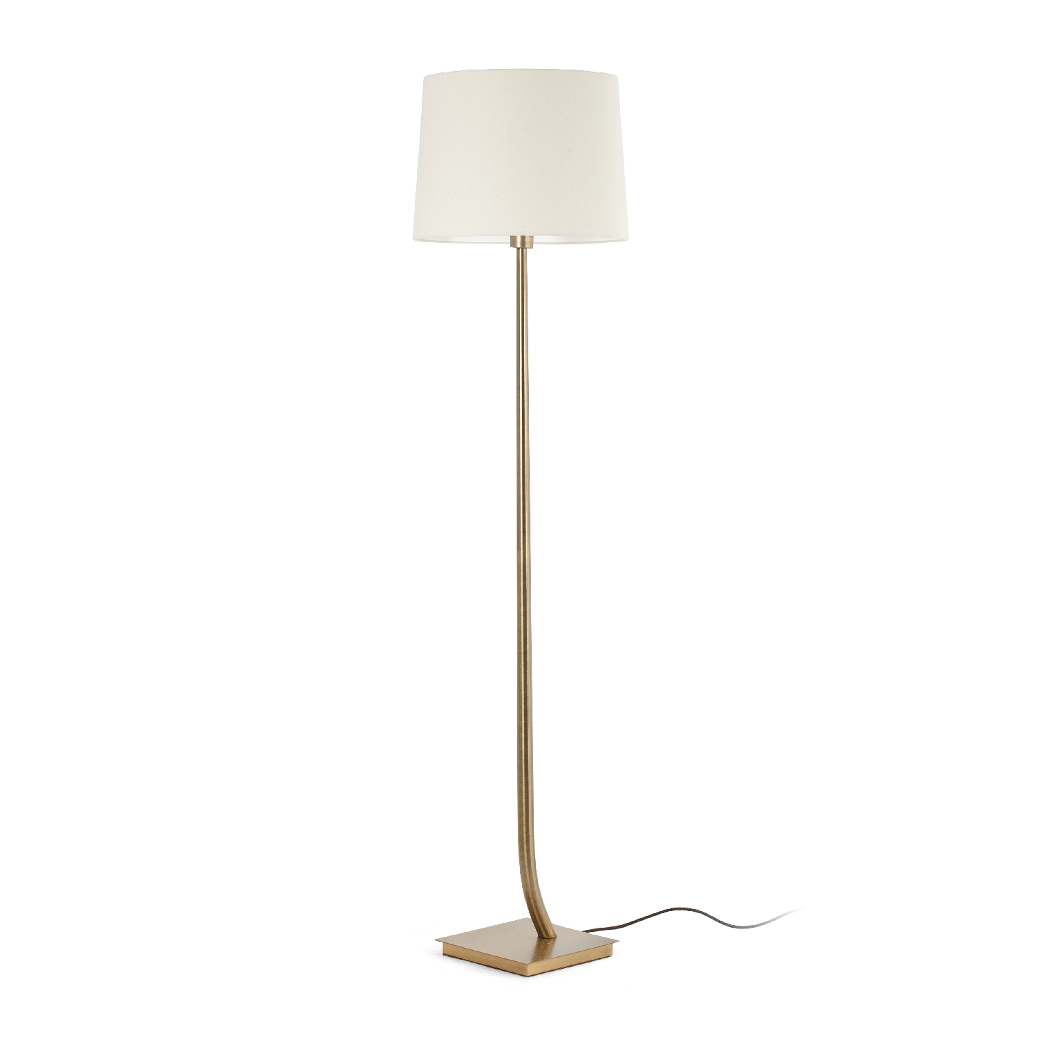 Lampadar / Lampa de podea eleganta design clasic REM bronz/bej 29687-08