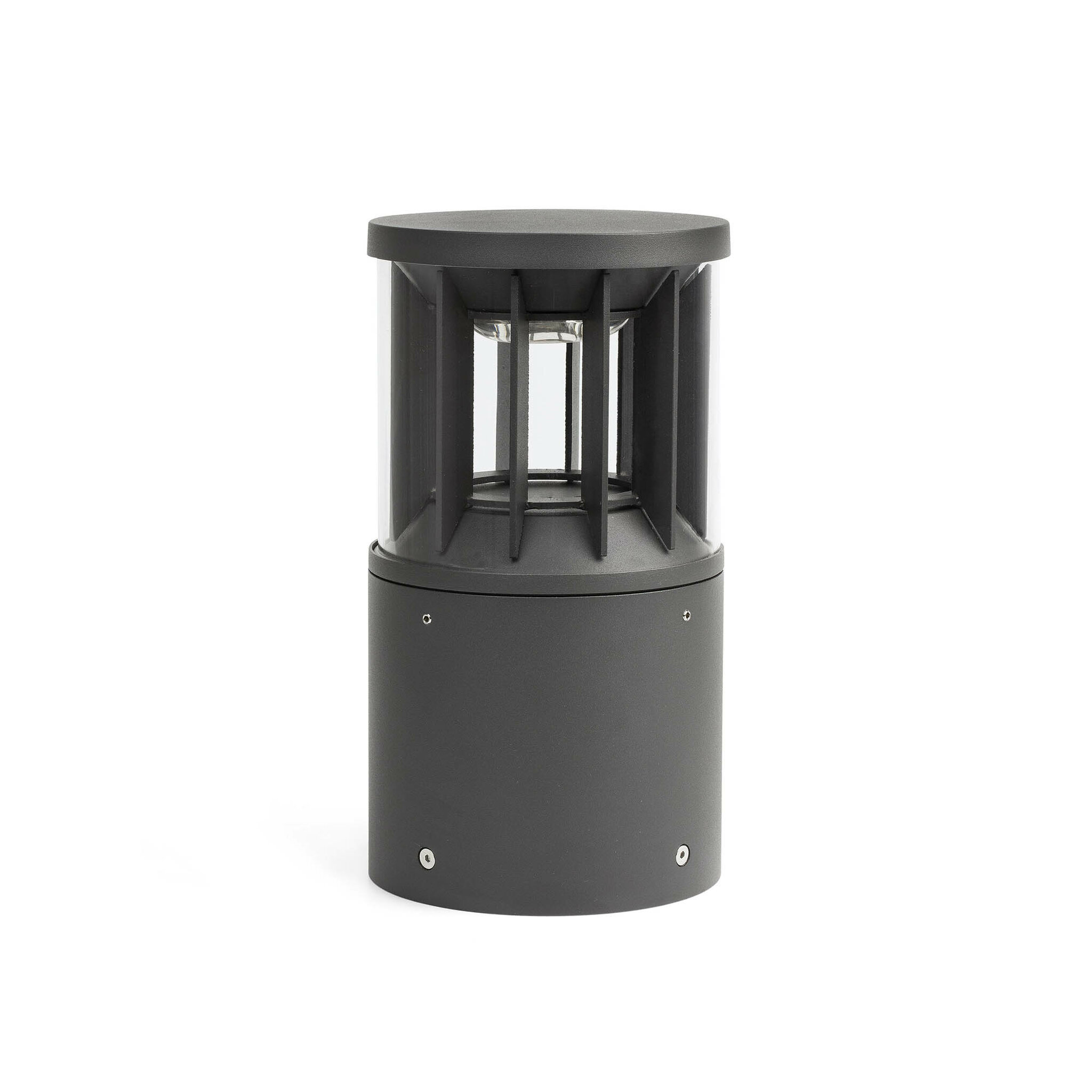 Mini Stalp LED iluminat exterior simetric 360º IP65 SCREEN 25cm 2700K DALI