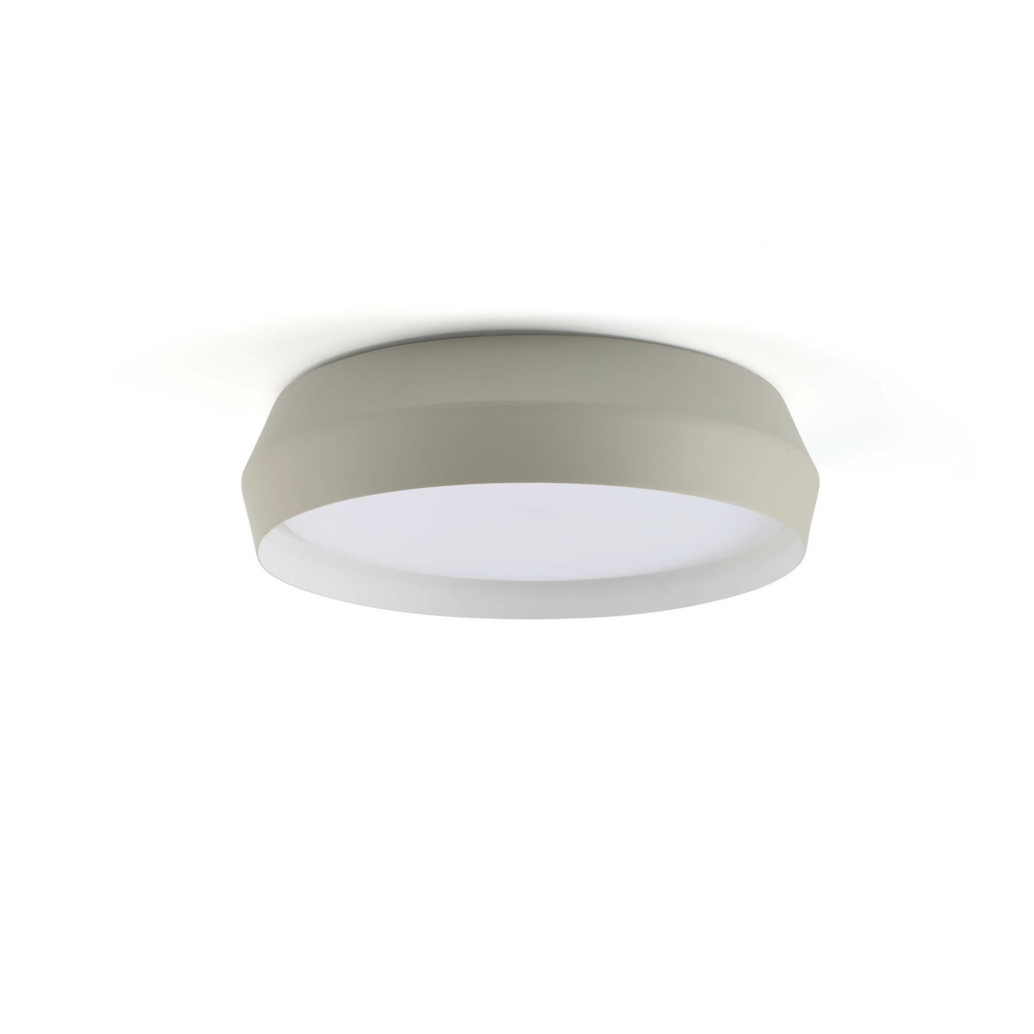 Lustra / Plafoniera LED design modern slim SHOKU Ø35cm gri