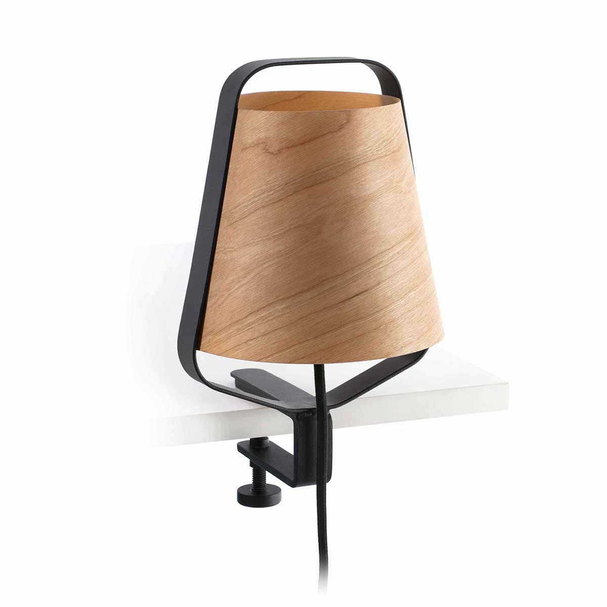 Veioza clip / Lampa lemn design deosebit STOOD 29845 Faro Barcelona