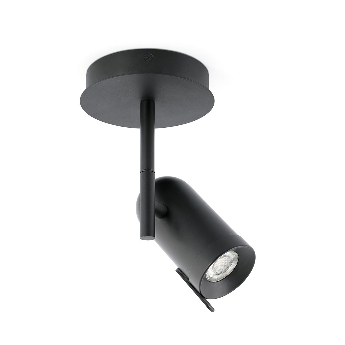 Plafoniera LED moderna cu 1 spot directionabil ORLEANS 1L negru 43530
