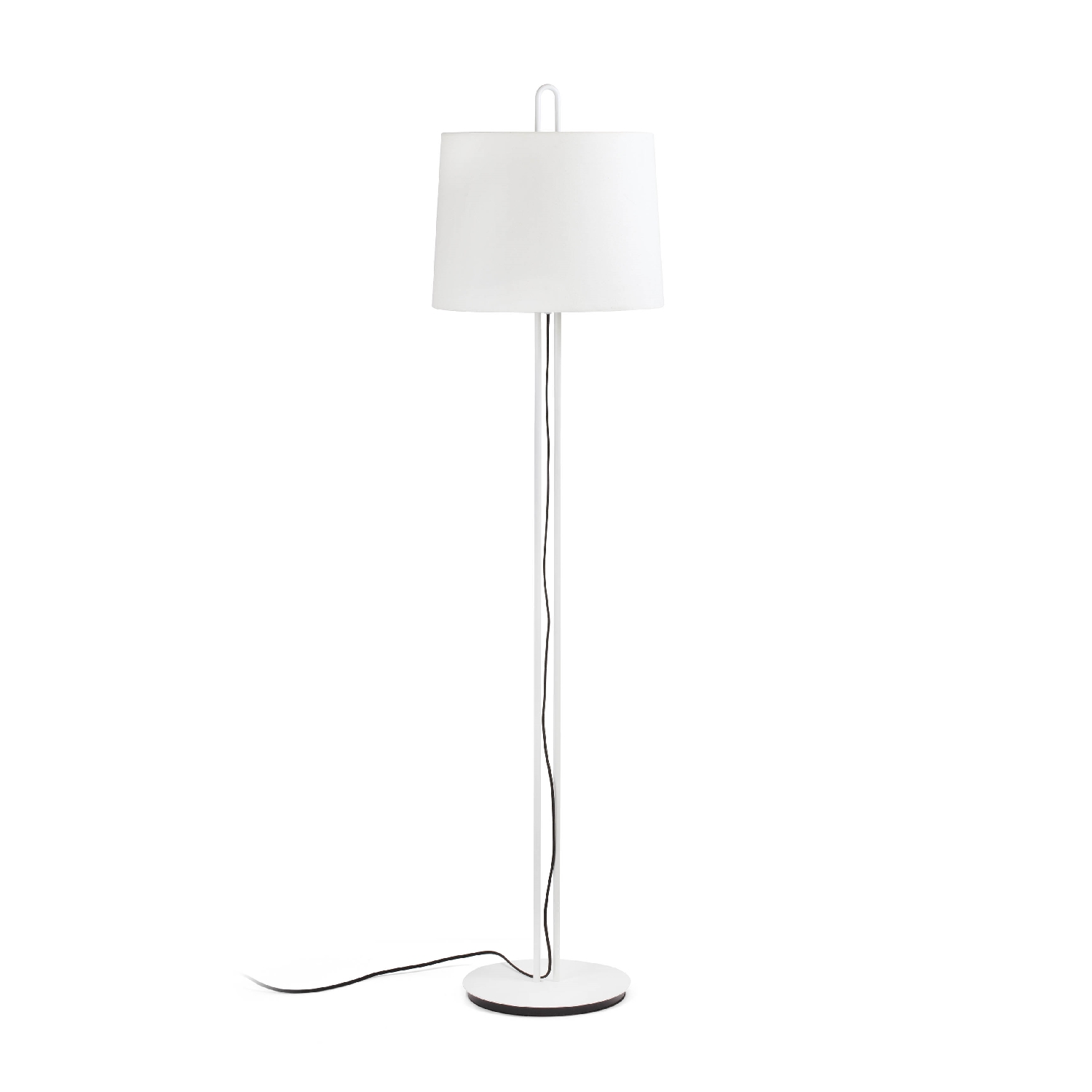 Lampadar / Lampa de podea moderna design elegant MONTREAL alb/bej 24036-08